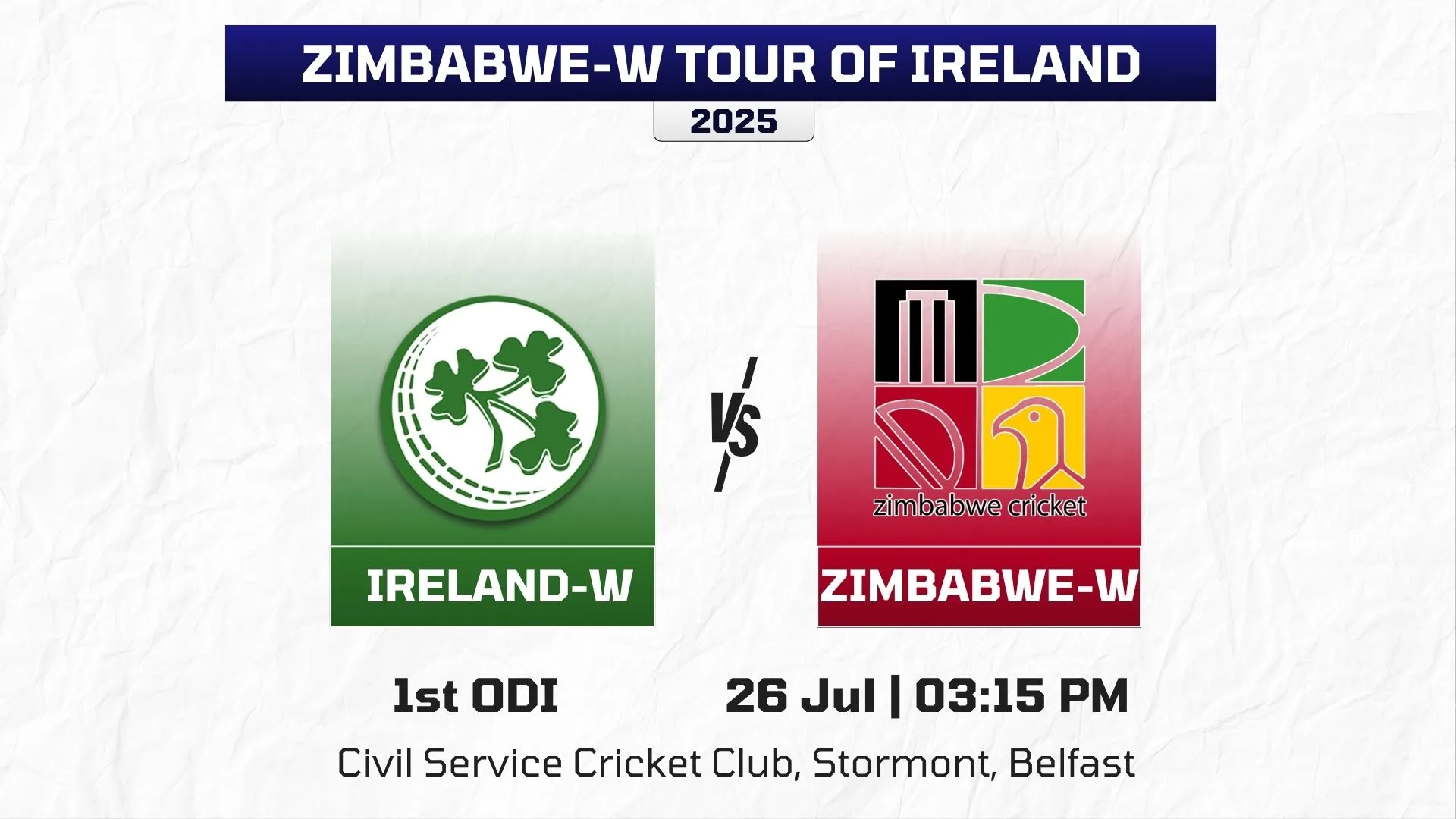 Ireland women vs Zimbabwe women Dream11 Prediction Today Match, 1st ODI, Zimbabwe Women tour of Ireland, 2025