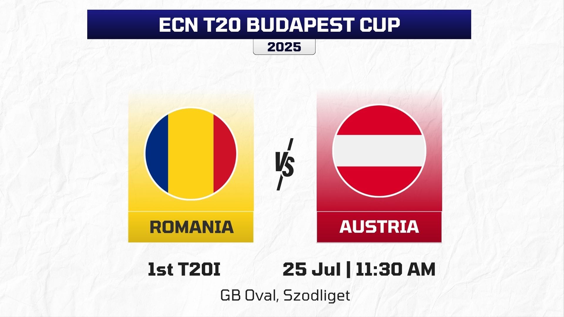 Romania vs Austria Dream11 Team Prediction, 1st T20I