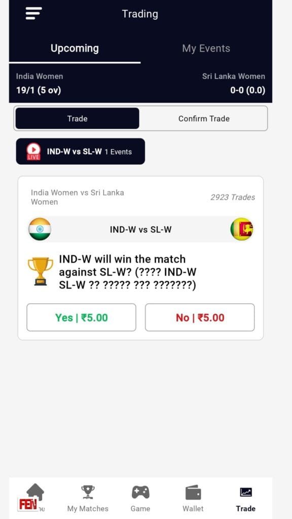 Bets Opinion Trading app in October 2025