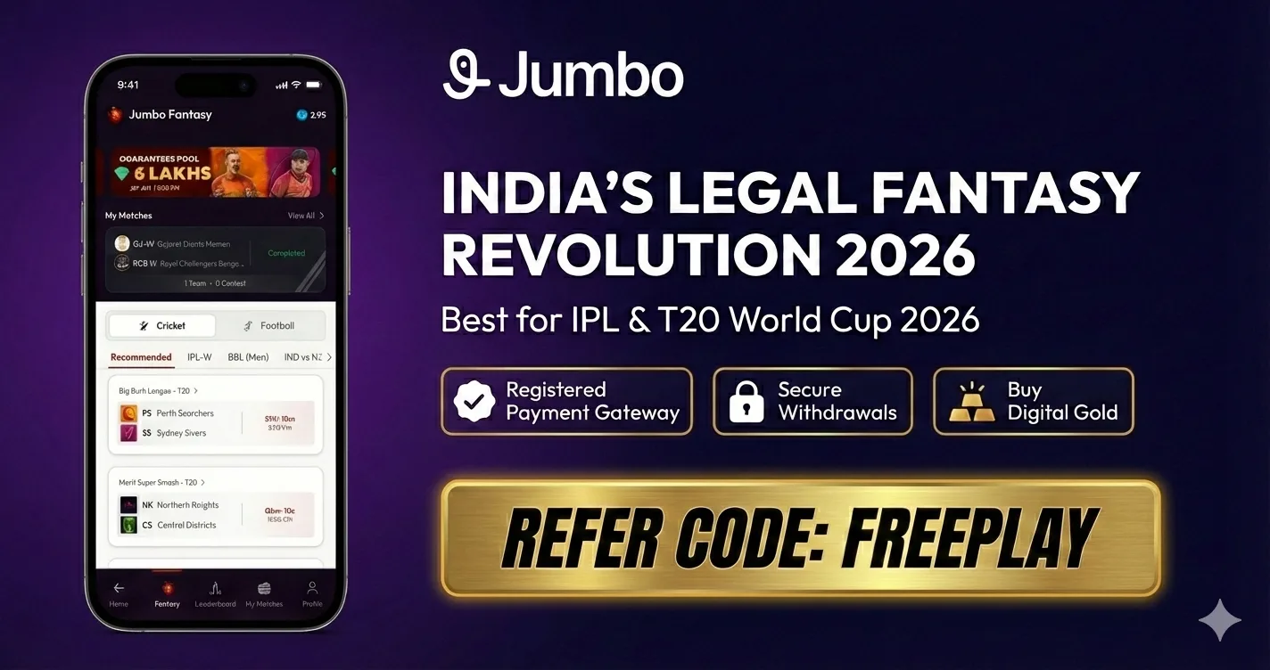 Jumbo: The Legal Fantasy App in India 2026